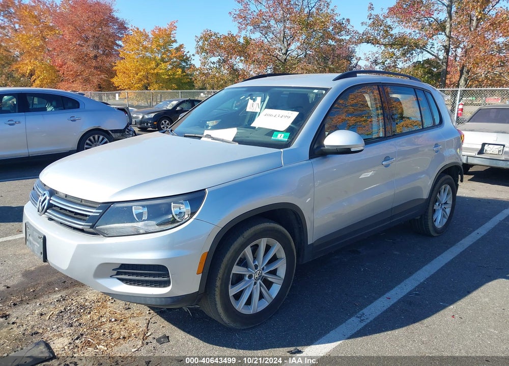 2017 VOLKSWAGEN TIGUAN 2.0T/2.0T S VIN: WVGBV7AX9HK045514