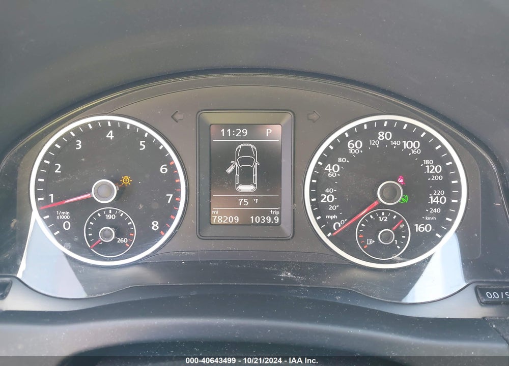 2017 VOLKSWAGEN TIGUAN 2.0T/2.0T S VIN: WVGBV7AX9HK045514