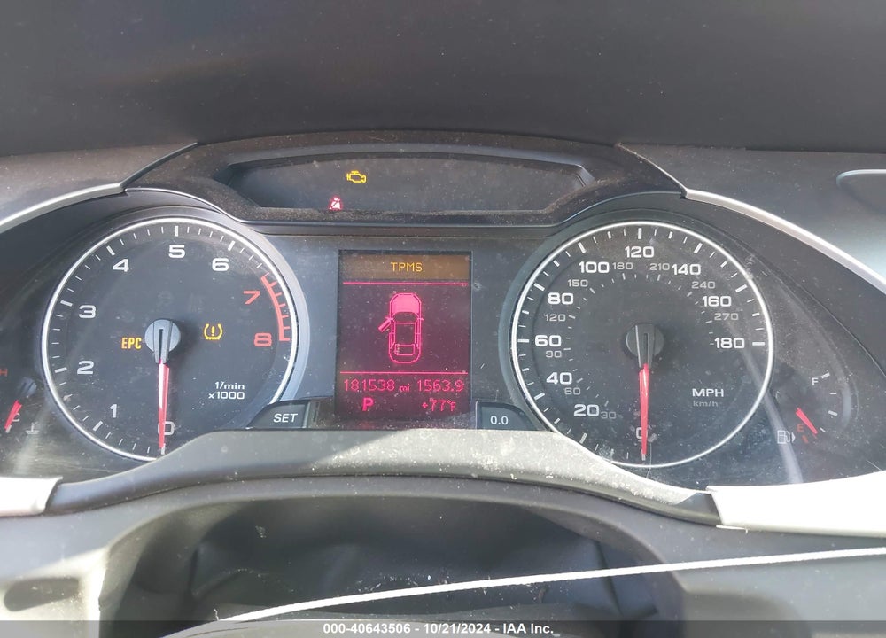 2009 AUDI A4 2.0T PREMIUM VIN: WAUJF78KX9N068269