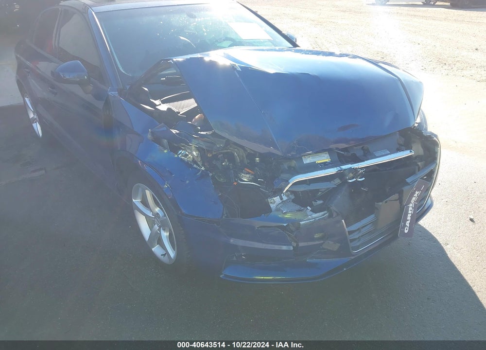 2015 AUDI A3 2.0T PREMIUM VIN: WAUBFGFF1F1007843