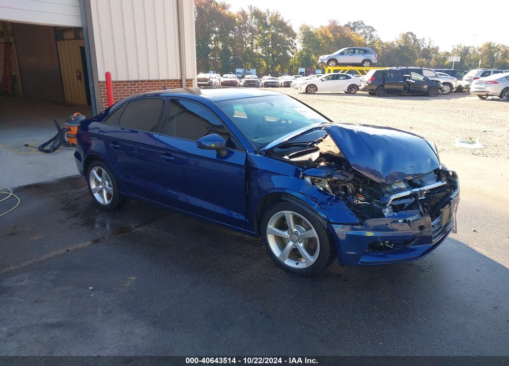 2015 AUDI A3 2.0T PREMIUM VIN: WAUBFGFF1F1007843