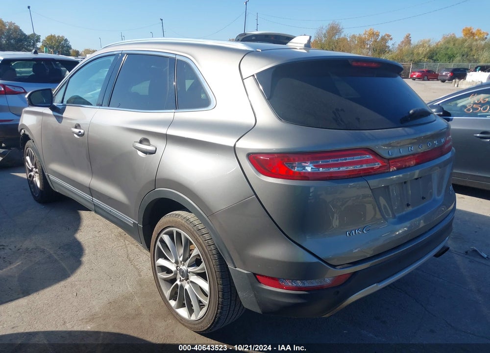 2016 LINCOLN MKC RESERVE VIN: 5LMCJ3C97GUJ04406