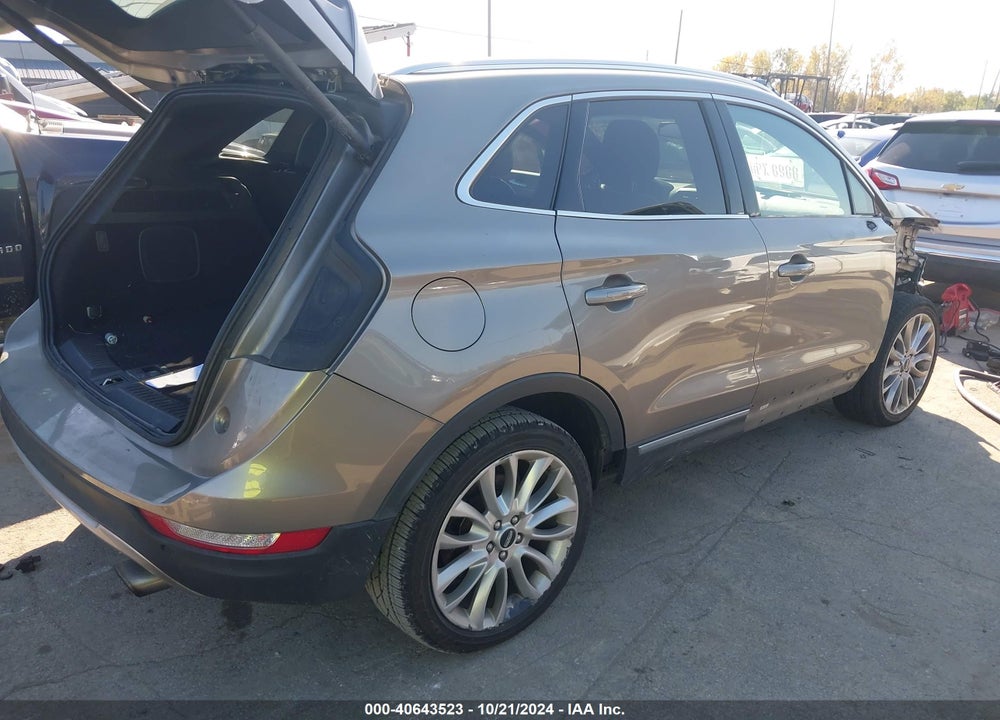 2016 LINCOLN MKC RESERVE VIN: 5LMCJ3C97GUJ04406