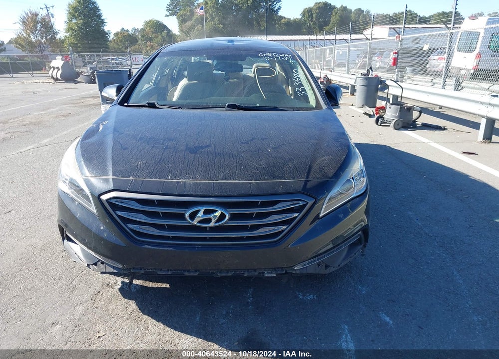 2016 HYUNDAI SONATA SPORT VIN: 5NPE34AF9GH333480