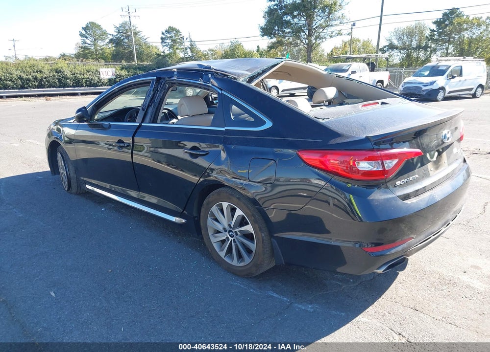 2016 HYUNDAI SONATA SPORT VIN: 5NPE34AF9GH333480