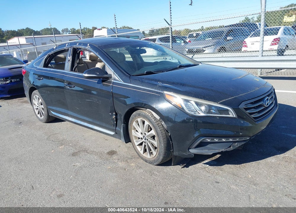 2016 HYUNDAI SONATA SPORT VIN: 5NPE34AF9GH333480