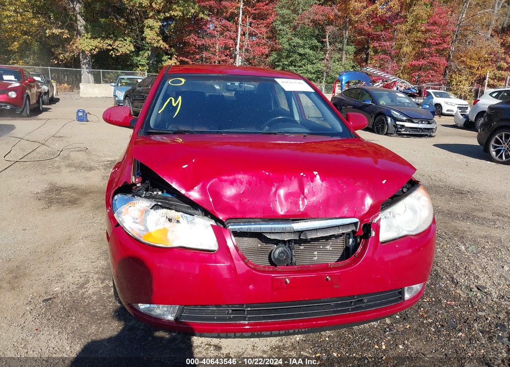 2007 HYUNDAI ELANTRA GLS/LIMITED/SE VIN: KMHDU46D37U077824