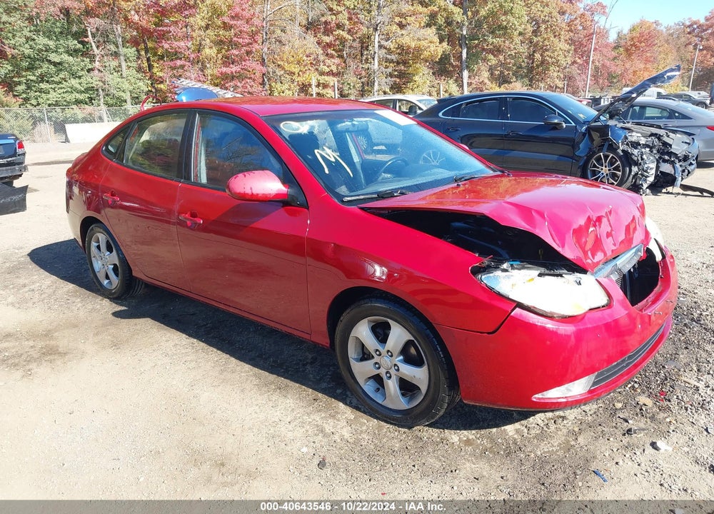 2007 HYUNDAI ELANTRA GLS/LIMITED/SE VIN: KMHDU46D37U077824