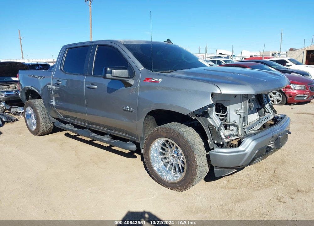 2023 CHEVROLET SILVERADO 1500 4WD SHORT BED RST VIN: 3GCUDEEL2PG358468