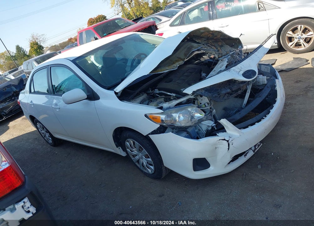 2012 TOYOTA COROLLA LE VIN: 5YFBU4EE6CP021986