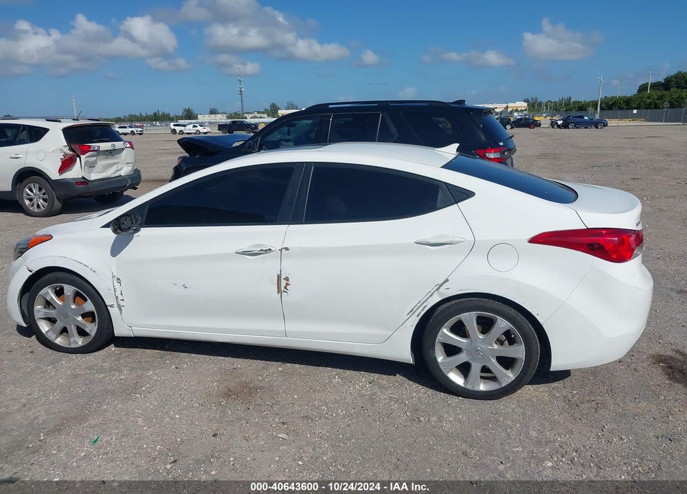 2013 HYUNDAI ELANTRA LIMITED VIN: 5NPDH4AE5DH218732