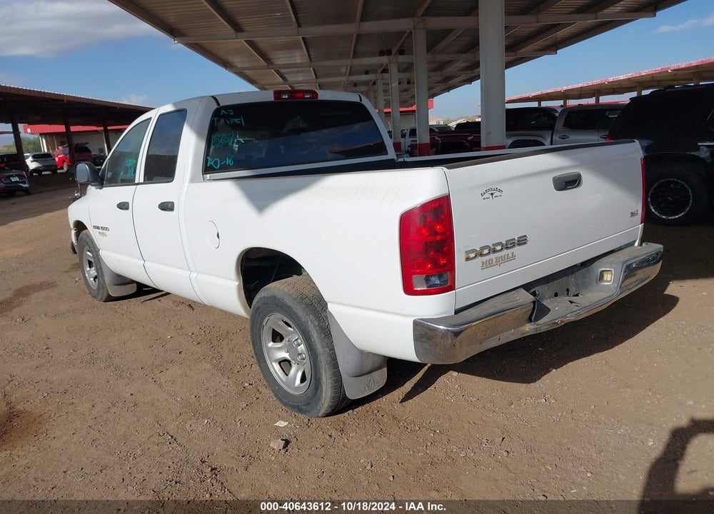 2003 DODGE RAM 1500 SLT/LARAMIE/ST VIN: 1D7HA18N13S124900
