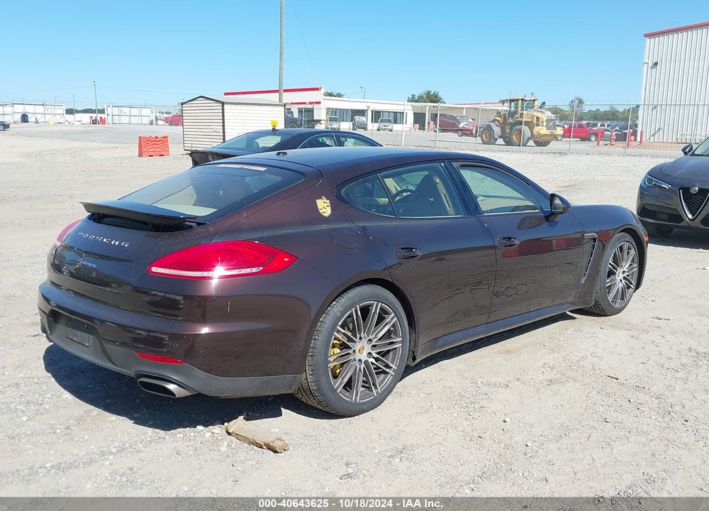 2016 PORSCHE PANAMERA 4 VIN: WP0AA2A76GL002515