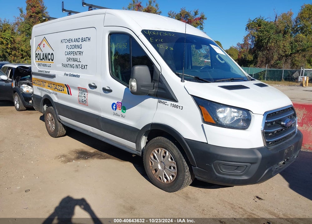 2021 FORD TRANSIT-250 CARGO VAN VIN: 1FTBR1C81MKA37543