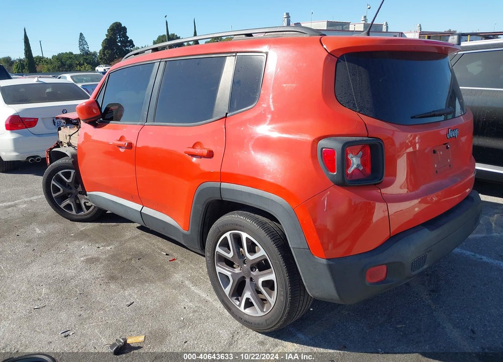 2015 JEEP RENEGADE LATITUDE VIN: ZACCJABT3FPC08724