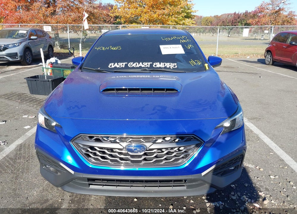2023 SUBARU WRX PREMIUM VIN: JF1VBAF64P9808865