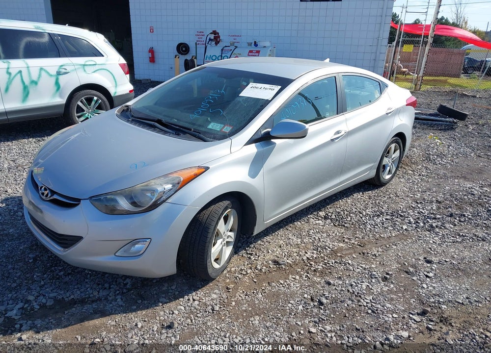 2013 HYUNDAI ELANTRA GLS VIN: KMHDH4AE5DU795567