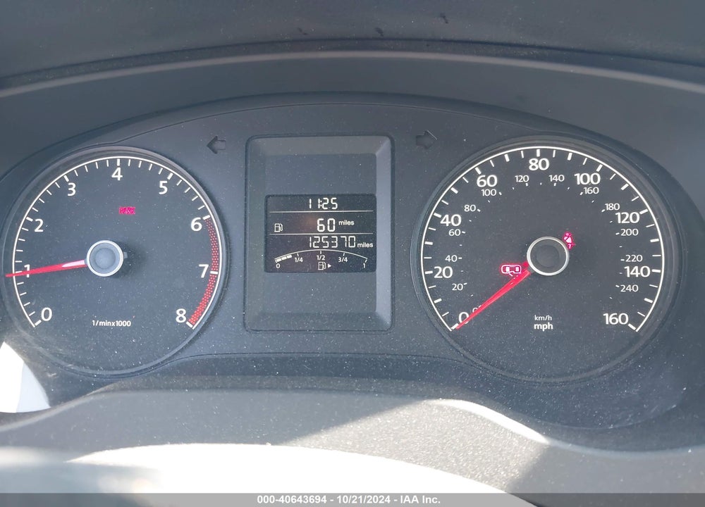 2014 VOLKSWAGEN JETTA 2.0L S VIN: 3VW1K7AJ3EM372920