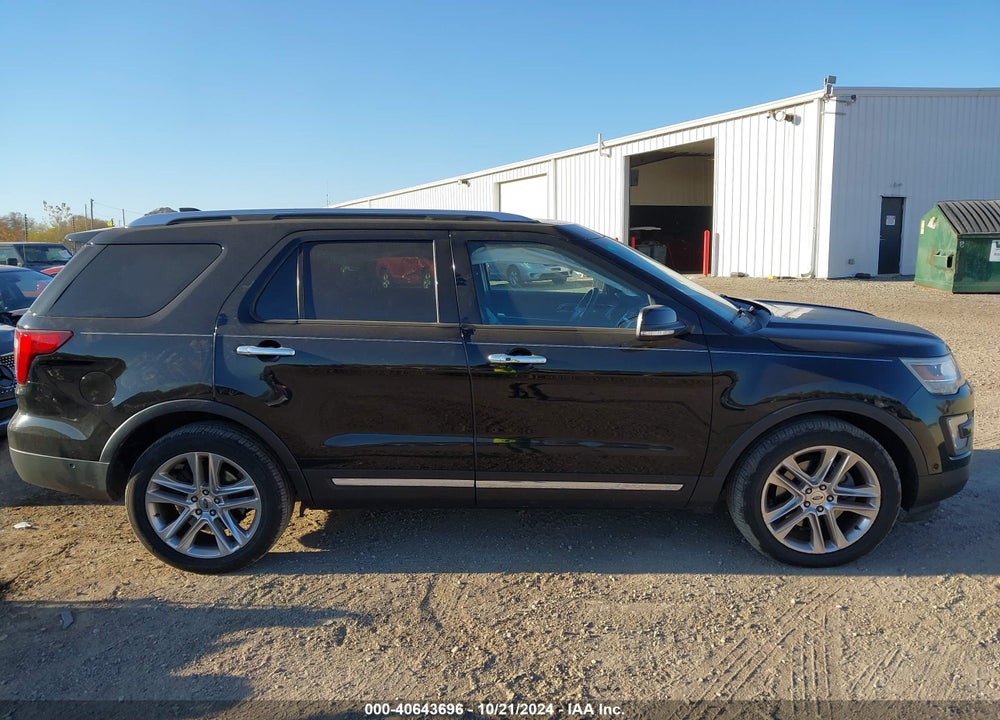 2016 FORD EXPLORER LIMITED VIN: 1FM5K8F89GGD23584