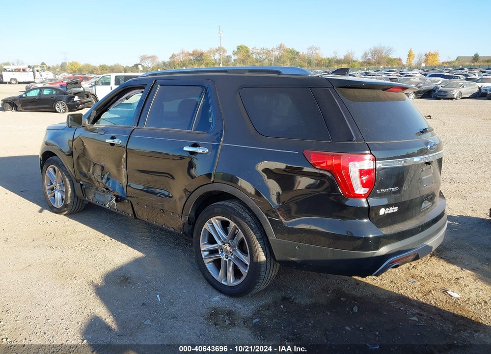 2016 FORD EXPLORER LIMITED VIN: 1FM5K8F89GGD23584