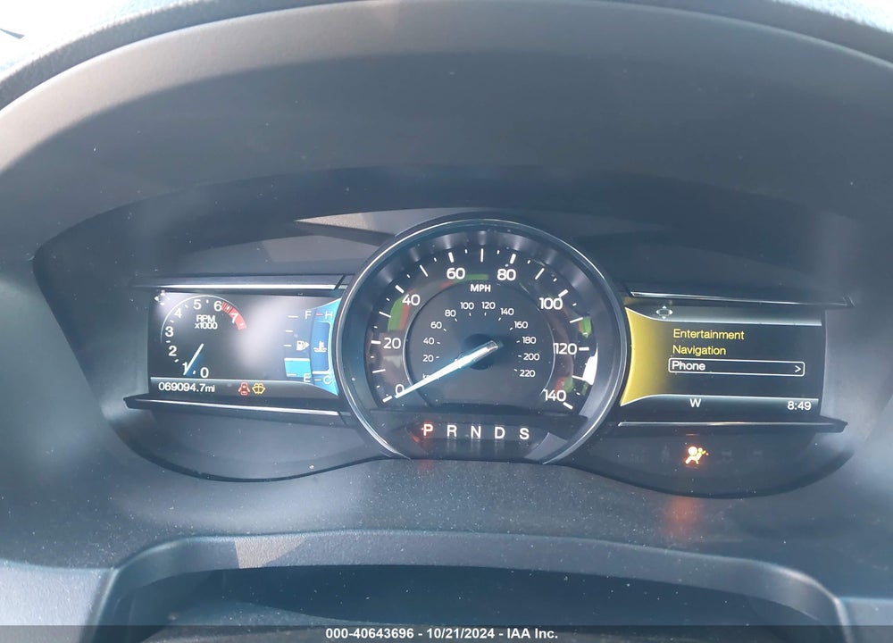 2016 FORD EXPLORER LIMITED VIN: 1FM5K8F89GGD23584