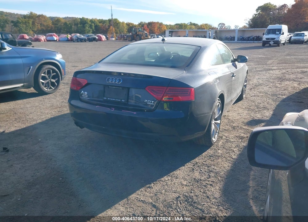 2013 AUDI A5 2.0T PREMIUM VIN: WAULFAFR2DA045171