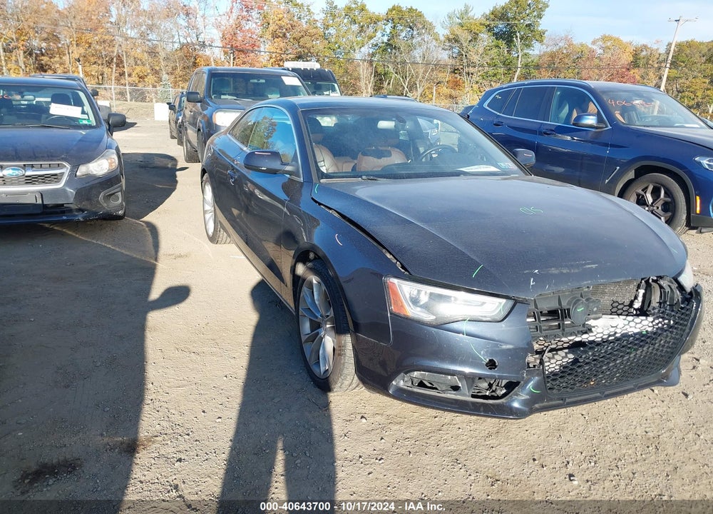 2013 AUDI A5 2.0T PREMIUM VIN: WAULFAFR2DA045171