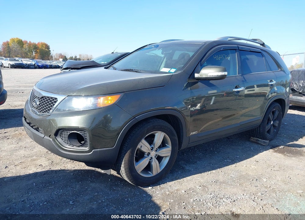 2012 KIA SORENTO EX V6 VIN: 5XYKUDA20CG301189