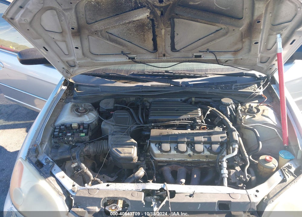 2001 HONDA CIVIC LX VIN: 2HGES16581H547900