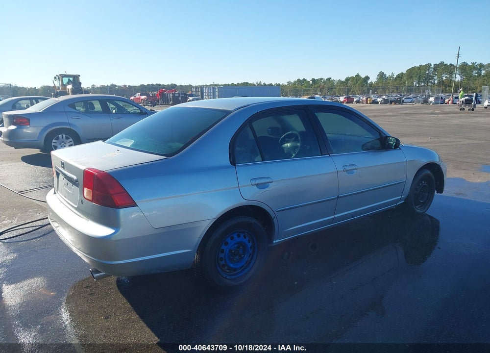 2001 HONDA CIVIC LX VIN: 2HGES16581H547900