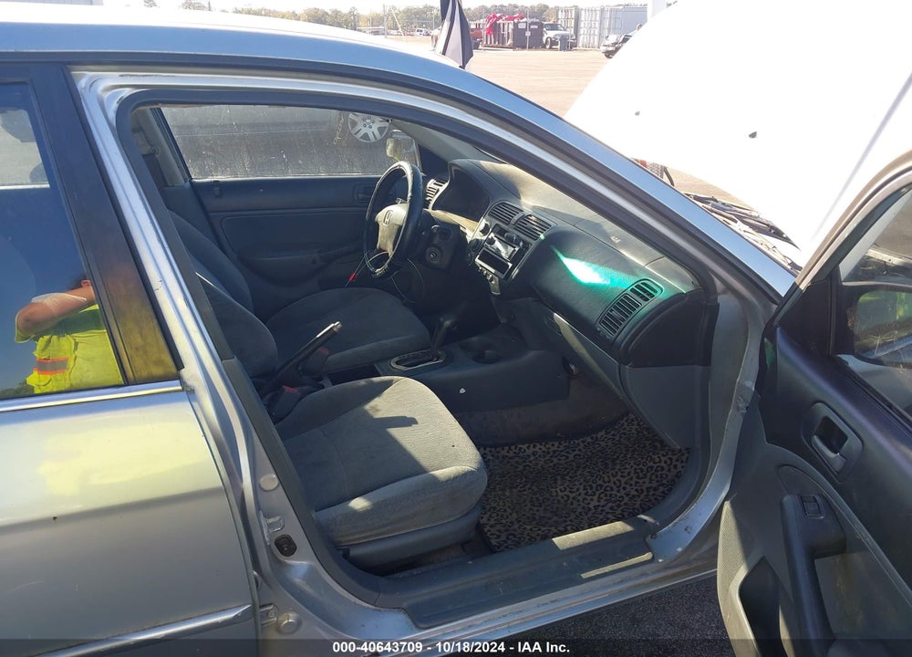 2001 HONDA CIVIC LX VIN: 2HGES16581H547900
