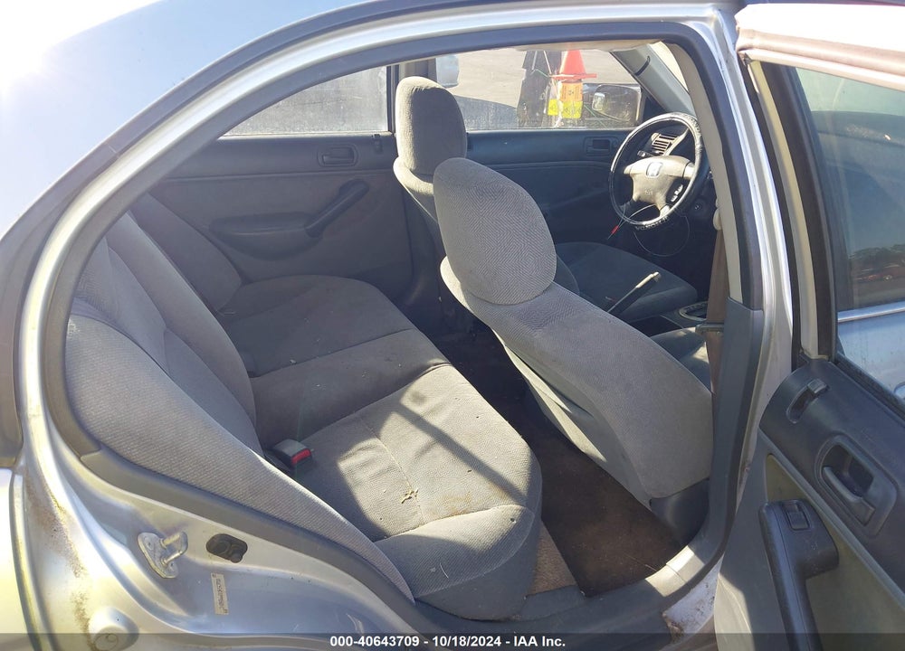 2001 HONDA CIVIC LX VIN: 2HGES16581H547900