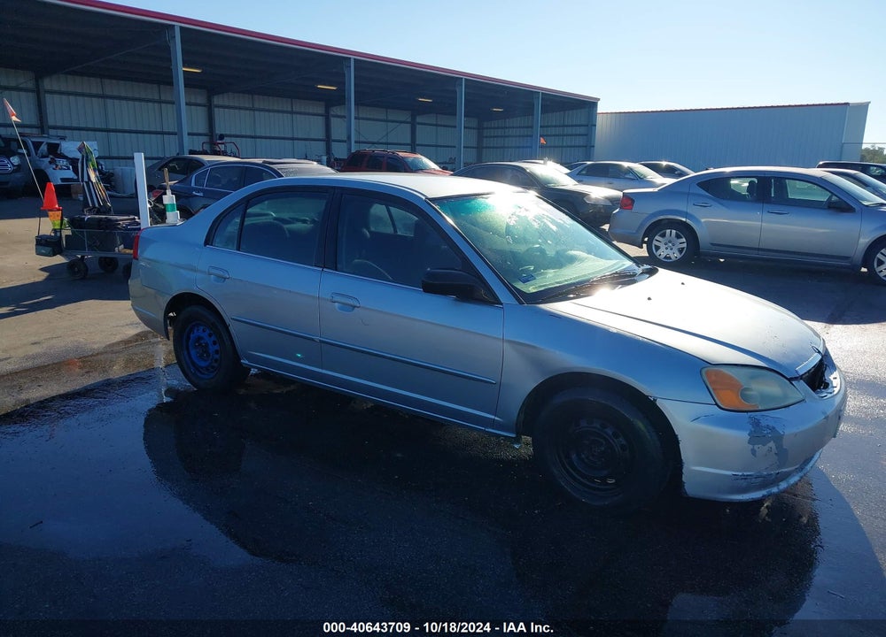 2001 HONDA CIVIC LX VIN: 2HGES16581H547900