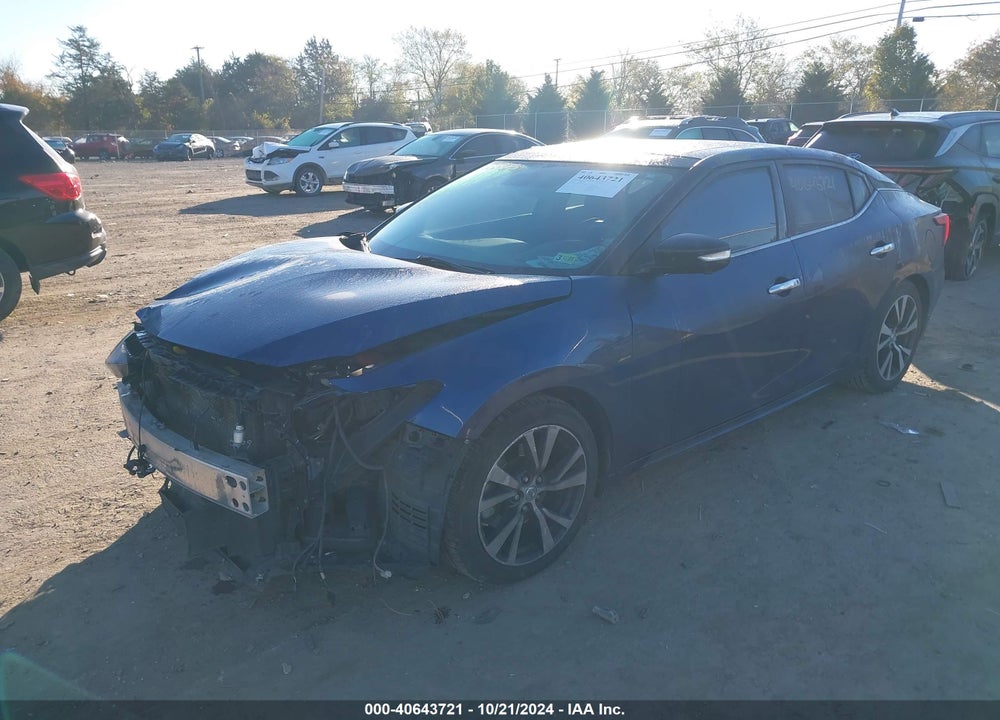 2016 NISSAN MAXIMA 3.5 PLATINUM VIN: 1N4AA6AP2GC382319