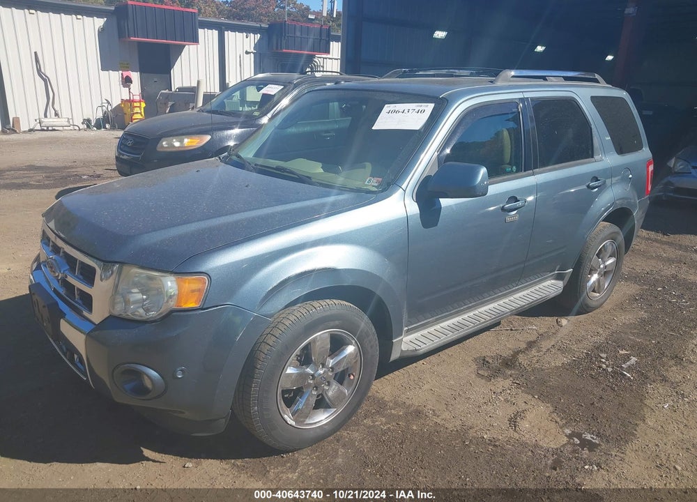2011 FORD ESCAPE LIMITED VIN: 1FMCU9EG7BKA47833