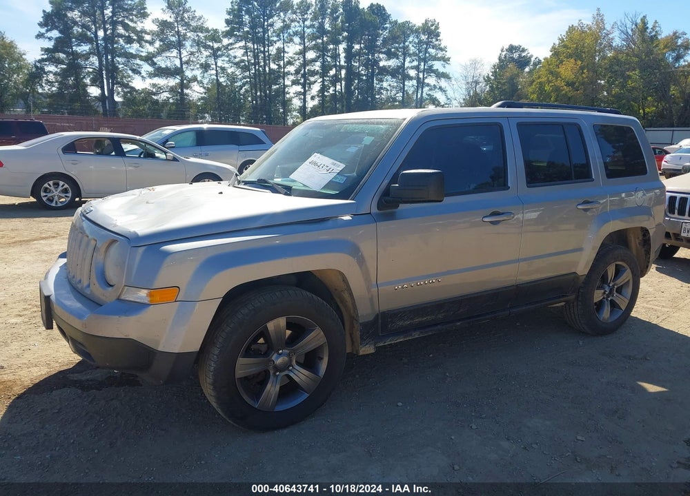2014 JEEP PATRIOT HIGH ALTITUDE VIN: 1C4NJPFA4ED864576