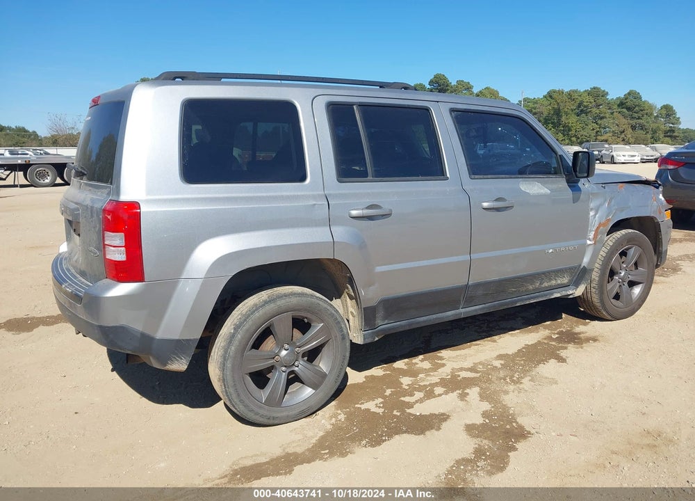 2014 JEEP PATRIOT HIGH ALTITUDE VIN: 1C4NJPFA4ED864576