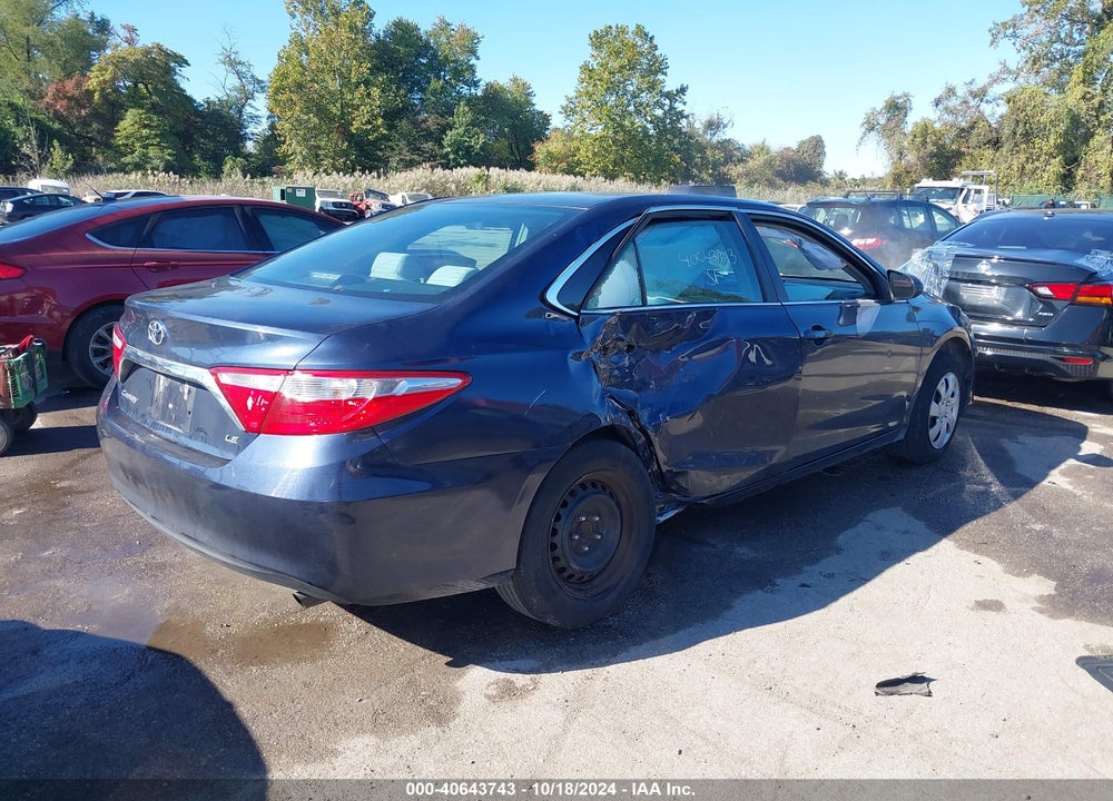 2016 TOYOTA CAMRY LE VIN: 4T1BF1FK6GU574915