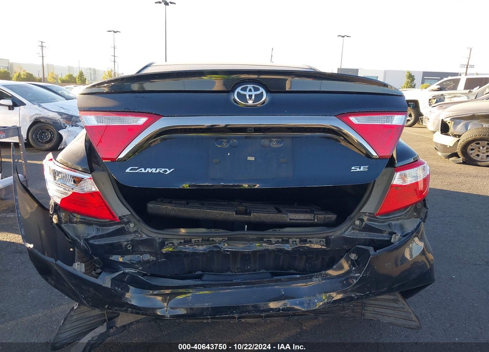 2016 TOYOTA CAMRY SE VIN: 4T1BF1FK4GU598890