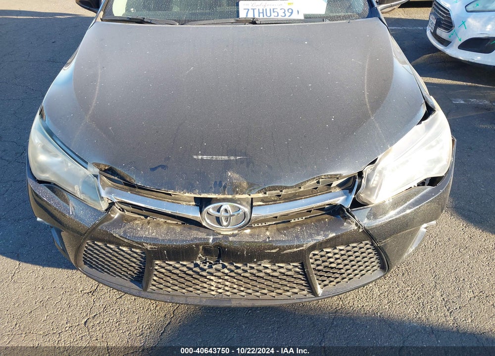 2016 TOYOTA CAMRY SE VIN: 4T1BF1FK4GU598890