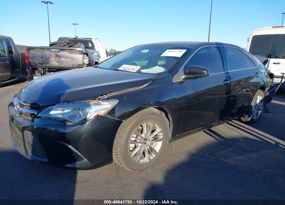2016 TOYOTA CAMRY SE VIN: 4T1BF1FK4GU598890