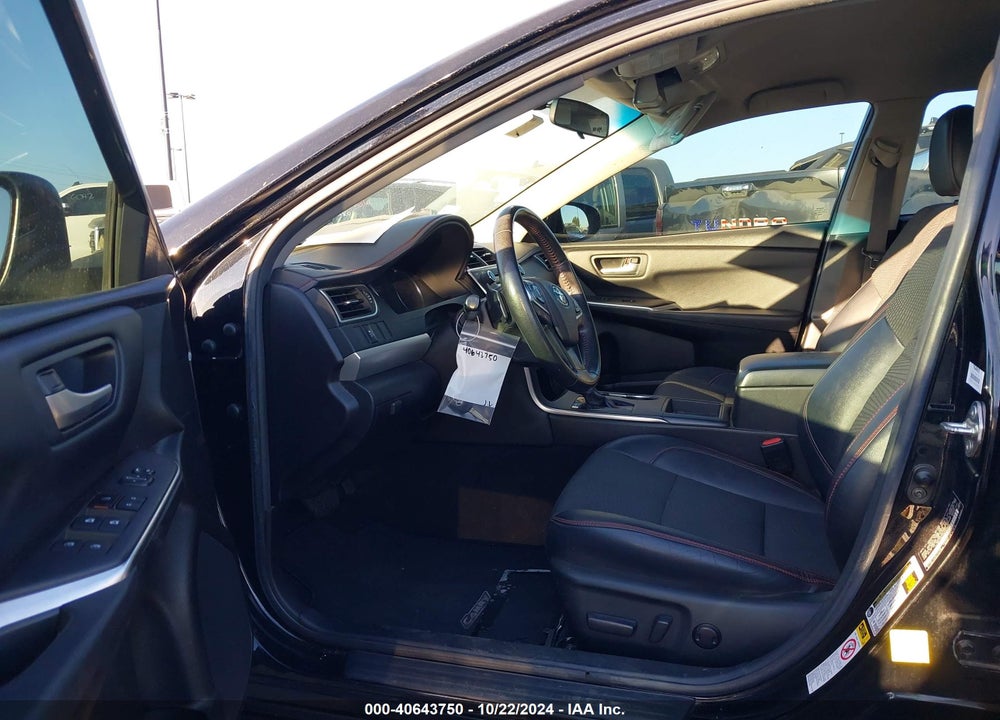 2016 TOYOTA CAMRY SE VIN: 4T1BF1FK4GU598890