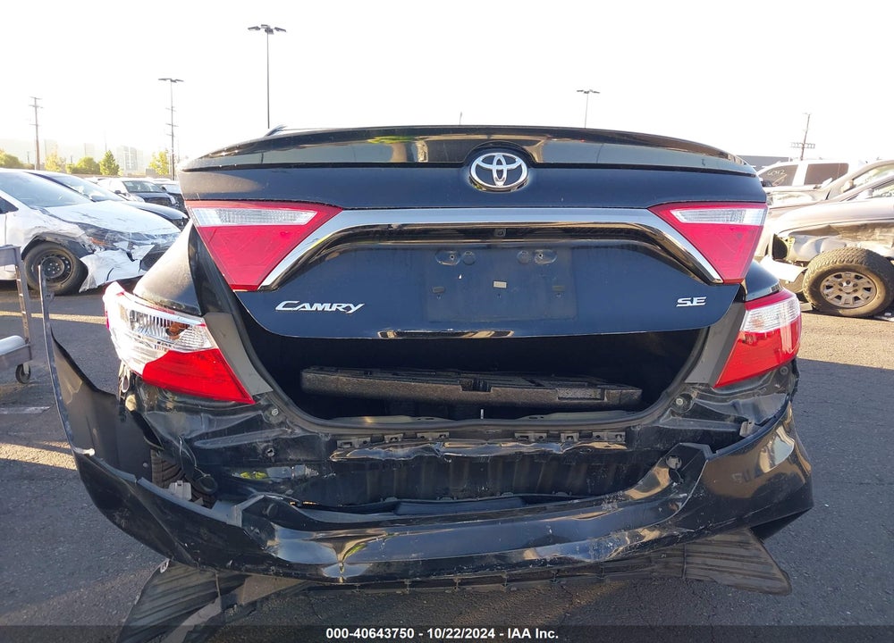 2016 TOYOTA CAMRY SE VIN: 4T1BF1FK4GU598890