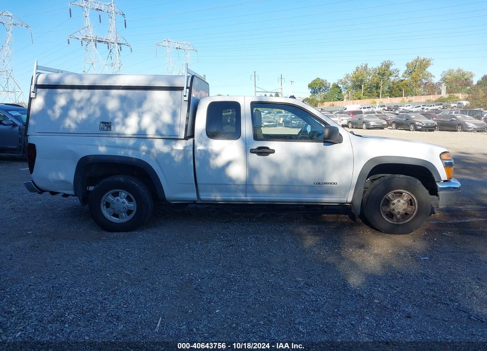 2005 CHEVROLET COLORADO LS VIN: 1GCDT196558183362