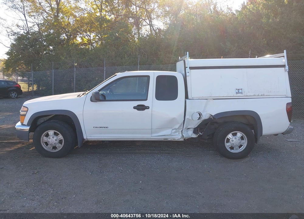 2005 CHEVROLET COLORADO LS VIN: 1GCDT196558183362