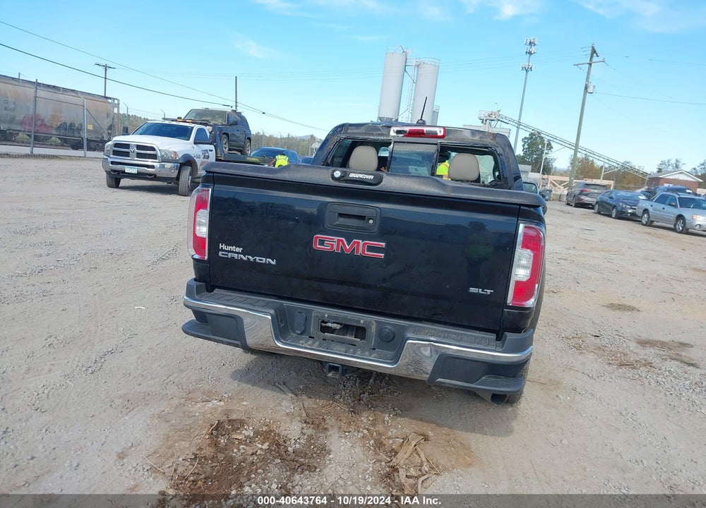 2018 GMC CANYON SLT VIN: 1GTP6DE10J1206548