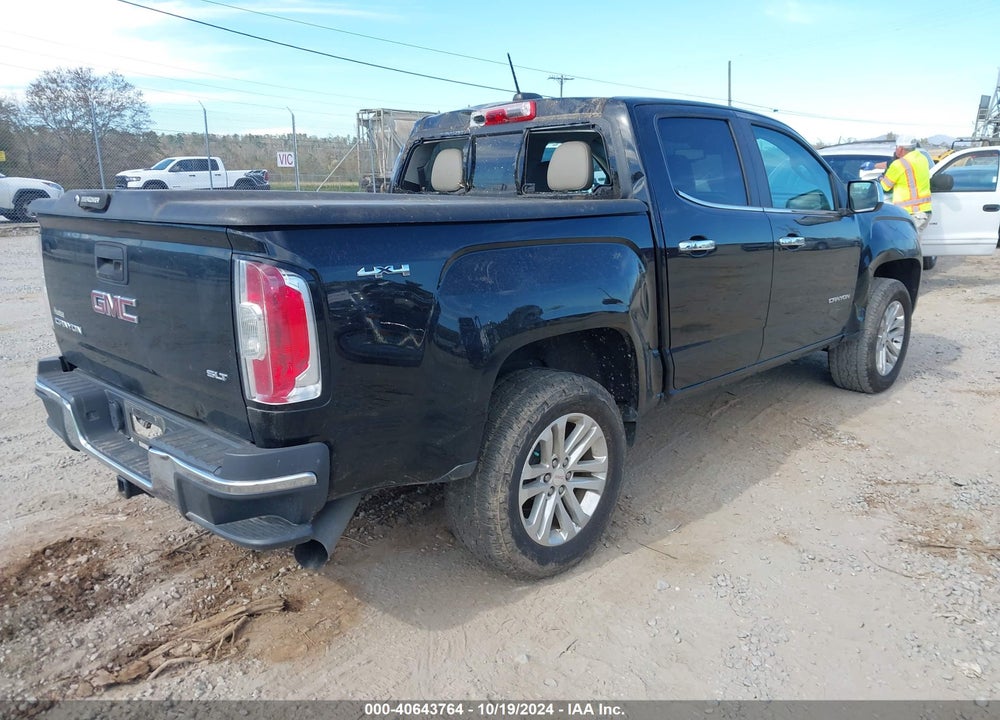 2018 GMC CANYON SLT VIN: 1GTP6DE10J1206548