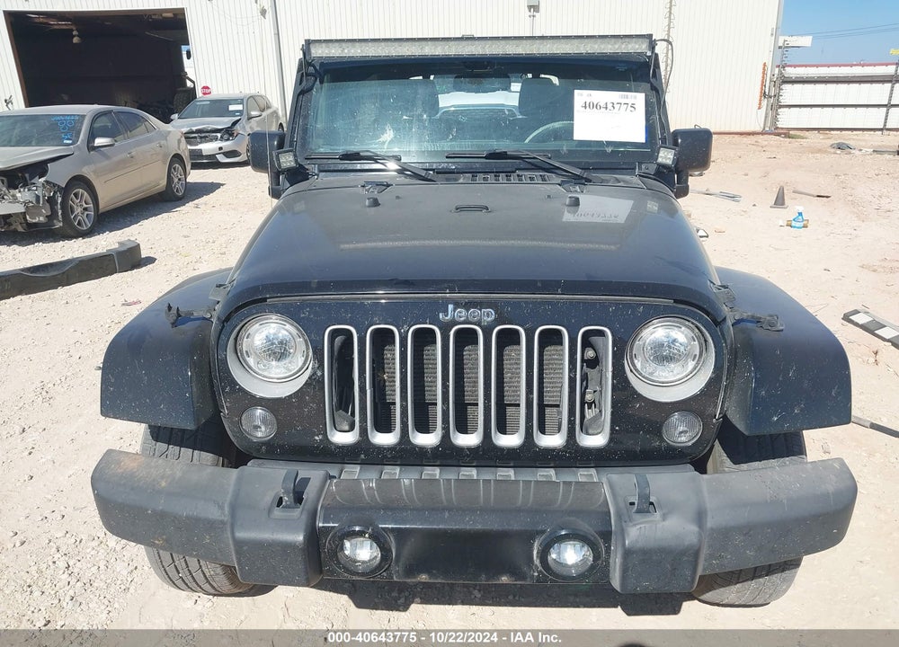 2017 JEEP WRANGLER UNLIMITED SAHARA 4X4 VIN: 1C4BJWEG9HL669182