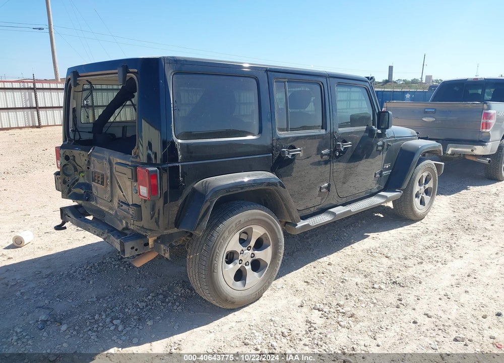 2017 JEEP WRANGLER UNLIMITED SAHARA 4X4 VIN: 1C4BJWEG9HL669182