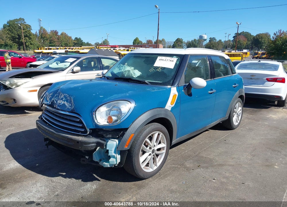 2011 MINI COOPER COUNTRYMAN VIN: WMWZB3C51BWM29400